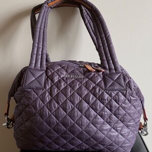 MZ Wallace Medium Sutton Bag with Pouch and Crossbody Strap
